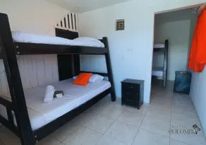 Hotel Colombia a una 1 cuadra de la Playa en Tolú - Chambre
