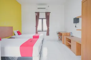 RedDoorz Syariah @ Pasir Putih Jambi - Chambre