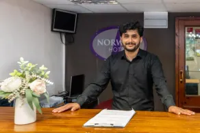 Norwich Central Hotel- Near Norwich Train Station & Carrow Road Stadium - Reception