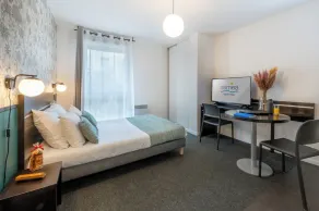 Nemea Appart Hotel Home Suite Nancy Centre - Chambre