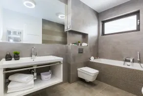 Shell Luxury Residences with Pool and Whirlpool - Badrum