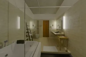 Java Rain Resort - Bathroom