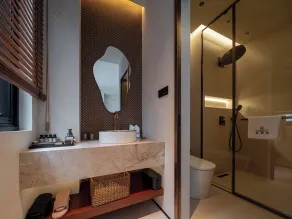 Qi Yi Nanxu Pavilion Homestay - Badeværelse