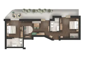 Laurena Aparthotel near Brixen - Zimmer