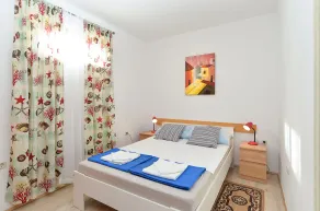 Appartement de vacances convivial et familial avec barbecue et terrasse - Chambre