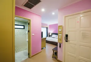 La Seine City Resort, Chiang Mai - Ausblick vom Zimmer
