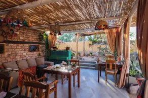 The Desert House - Vardagsrum