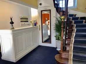 Château Hôtel Edward 1er - Rezeption