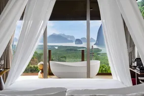 Sametnangshe Boutique - Vue de la chambre