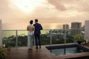 The Ritz-Carlton Residences, Waikiki Beach Hotel - Ausblick vom Zimmer