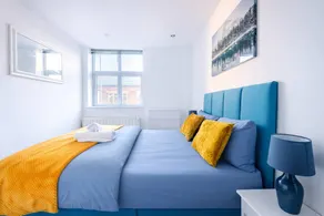 Modern Leicester 1-Bed Fast Wi-Fi - Rum