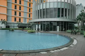 Fully Furnished 2BR Apartment at Pejaten Park Residence - Pool