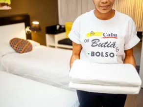 Ibis Styles Porto Alegre Centro - proximo rodoviaria, Araujo Vianna e hospitais - Quarto