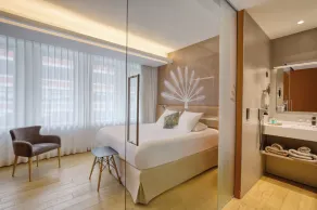 Hotel L'Arbre Voyageur - LILLE - Vue de la chambre