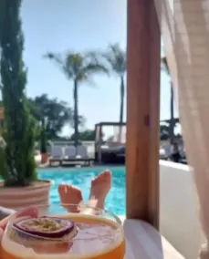 Bella Vista , à Porticcio, joli appartement vue mer - Rezeption