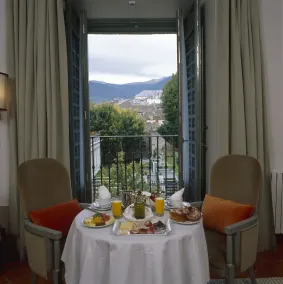 Parador de La Granja - Vue de la chambre