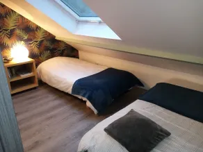 Petit Studio Mansardé - 2 lits simples - Værelse