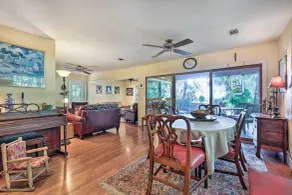 Rustic Beaufort Home w/ Stunning Marsh Views! - Interiör