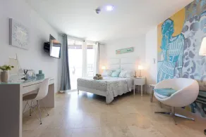 Lovely Sea View,Eagle Beach, Oasis Condominium Wifi - Habitación