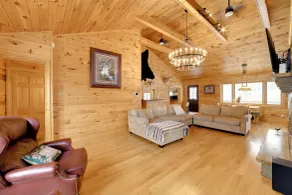 W Branch Del Cabin Fully Equipped: Private Island - Innvendig