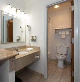 Hotel Pommier Indianola - Bad