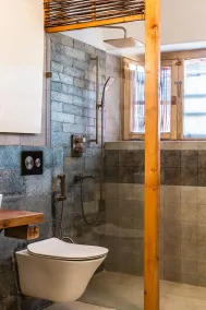 Lchang Nang Retreat-THE HOUSE OF TREES-Nubra Valley - Bathroom