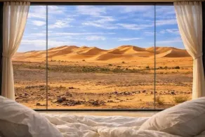 Sahara Merzouga Camp - Udsigt fra værelset