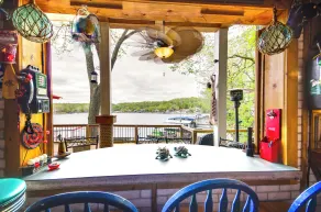 Waterfront Ozarks Home w/ Hot Tub, Bar & Dock - Interior