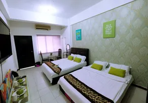 Studio Apartment @ KK City Center - Rum