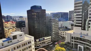 Park Hotel, Lambton Quay - View from room