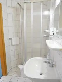 Central-Hotel Torgau - Badeværelse