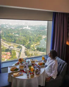 Le Méridien Kuala Lumpur - Vue de la chambre