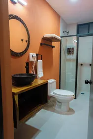 Hotel Casa Tsumbak - Baño