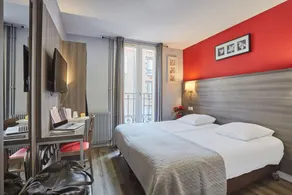 Hipotel Paris Buttes Chaumont - Chambre