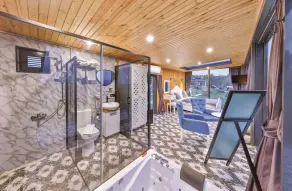 Agva Teras Garden Hotel & Bungalow - Baño