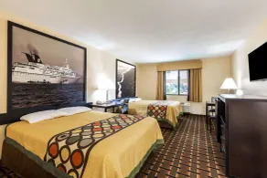 Super 8 by Wyndham League City Kemah Area - Chambre