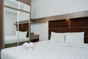 New Furnished Studio West Vista Apartment near Puri Indah - Habitación