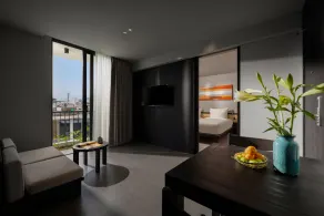Thè HEM Hotel and Apartment - Vue de la chambre