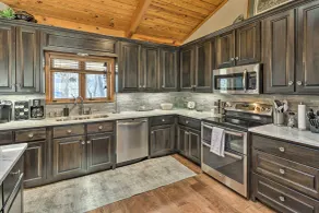 Renovated Riverfront Retreat w/ Deck & Grill! - Interior