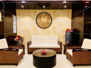 Hotel KRC Palace - Coin salon dans le hall