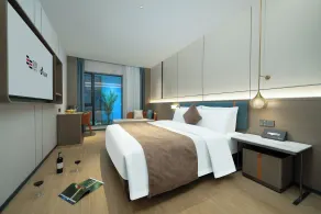 Yizhi Hotel Shamian Pearl River Night Cruise-Canton Fair free shuttle bus included free Breakfast&Gym&Laundry&free coffee allday - Habitación