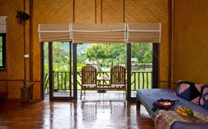 Hmong Hilltribe Lodge - Utsikt fra rommet