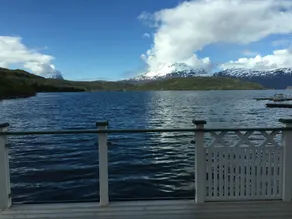 Garsnes Brygge - Udsigt fra værelset