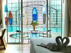 A-Te Chumphon Hotel - SHA Plus - Chambre