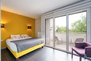 Apparthôtel Tempologis - St Germain à Grenoble - Chambre