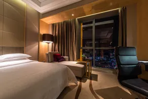 Sheraton Zhenjiang Hotel - Ausblick vom Zimmer