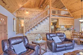 Idyllic Frazier Park Cabin: Views, Pool Table - Interiør