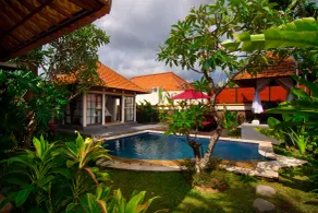 The Awan Villas Seminyak - View from room