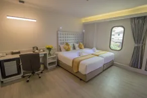 Justice Hotel - Vue de la chambre