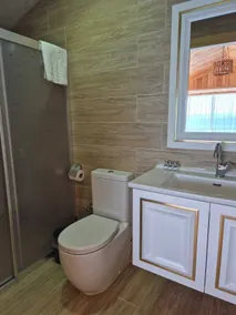 Pembe Köşk Otel - Baño